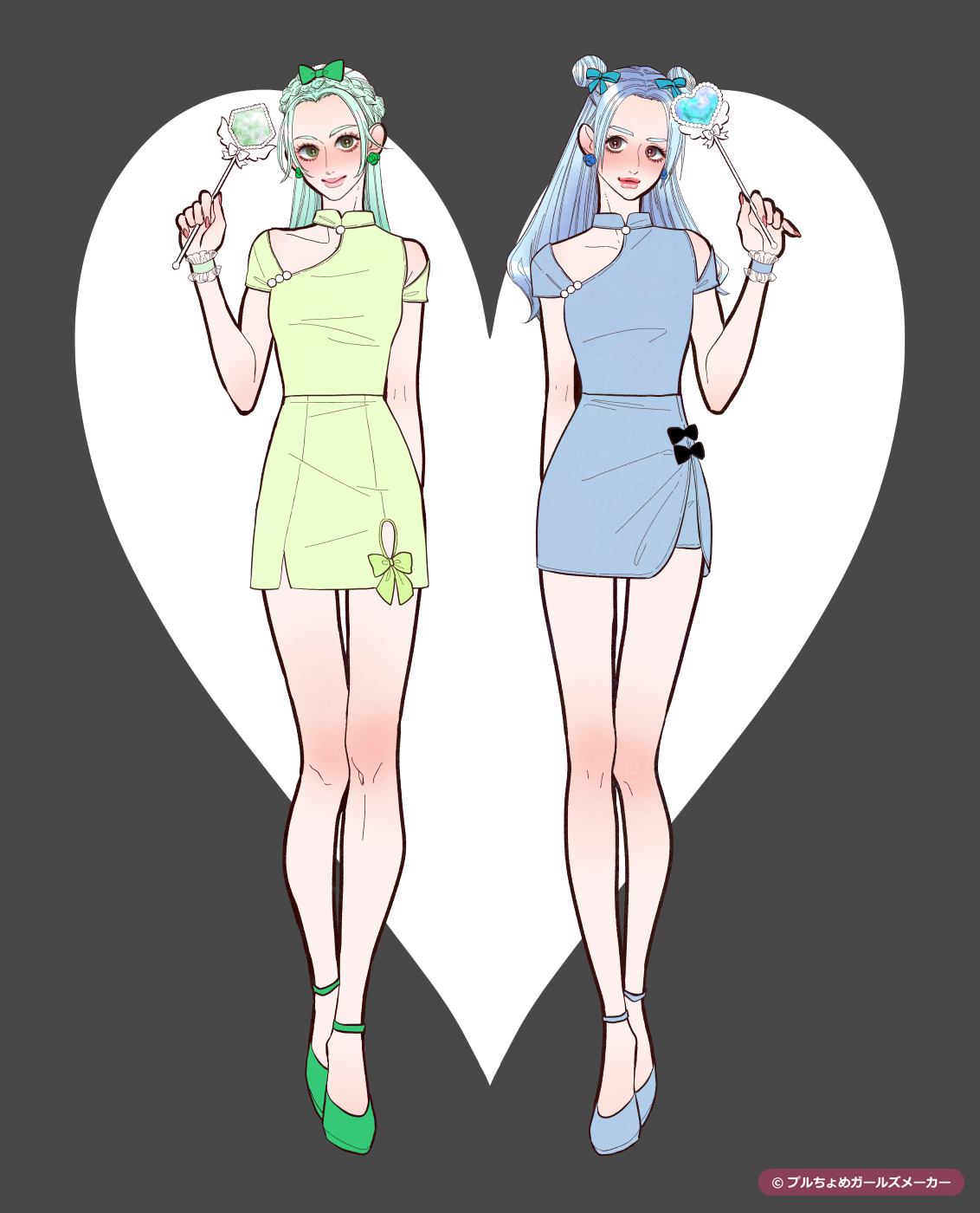 ガールズメーカーで作られた女の子4