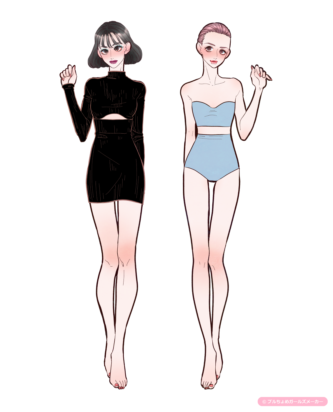 ガールズメーカーで作られた女の子2