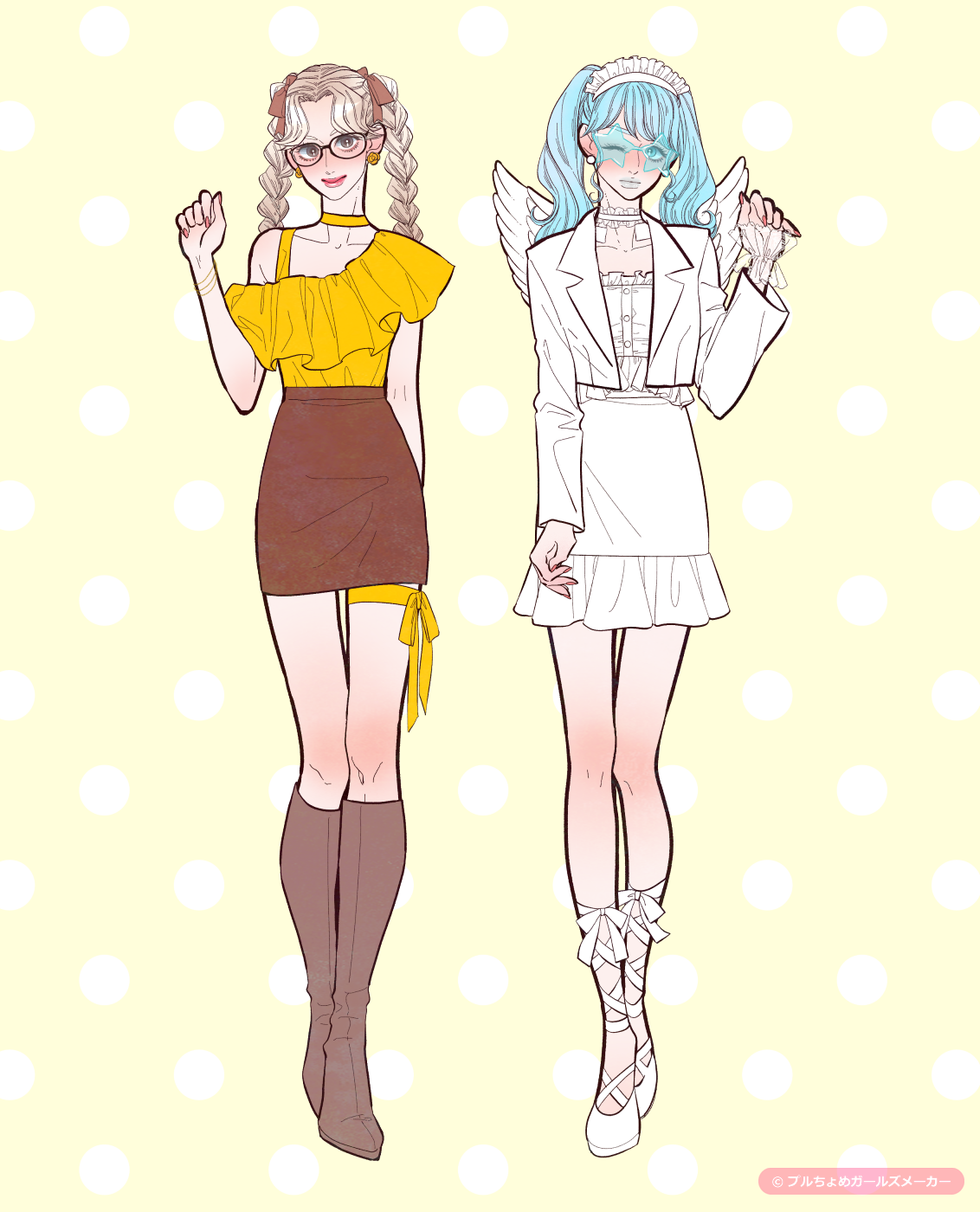 ガールズメーカーで作られた女の子13