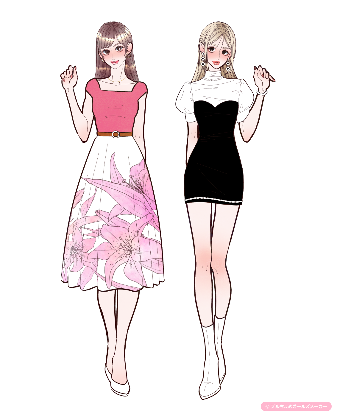 ガールズメーカーで作られた女の子2
