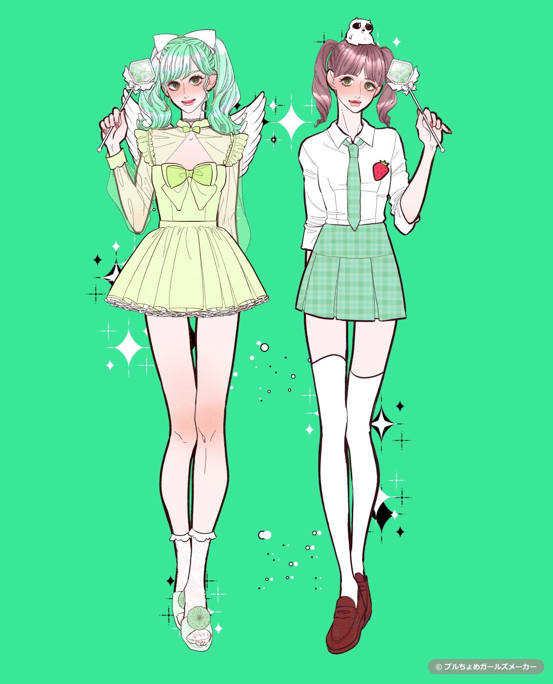ガールズメーカーで作られた女の子2