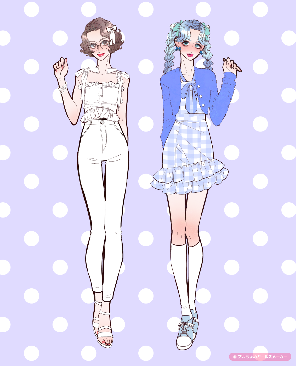 ガールズメーカーで作られた女の子2