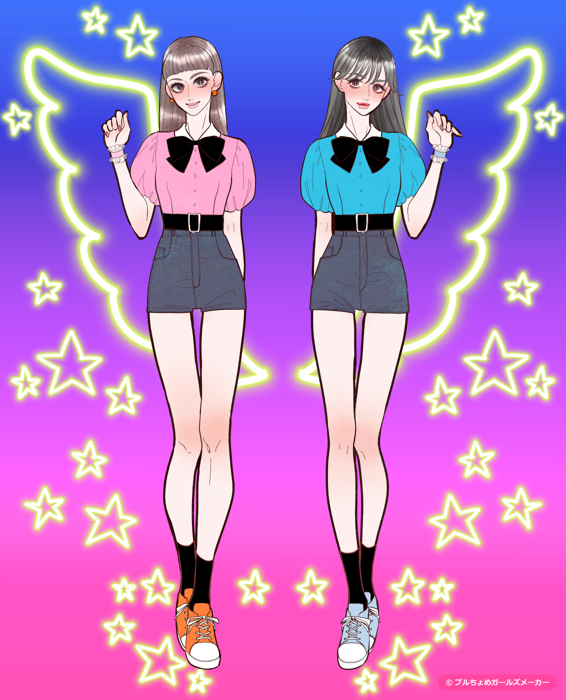 ガールズメーカーで作られた女の子2