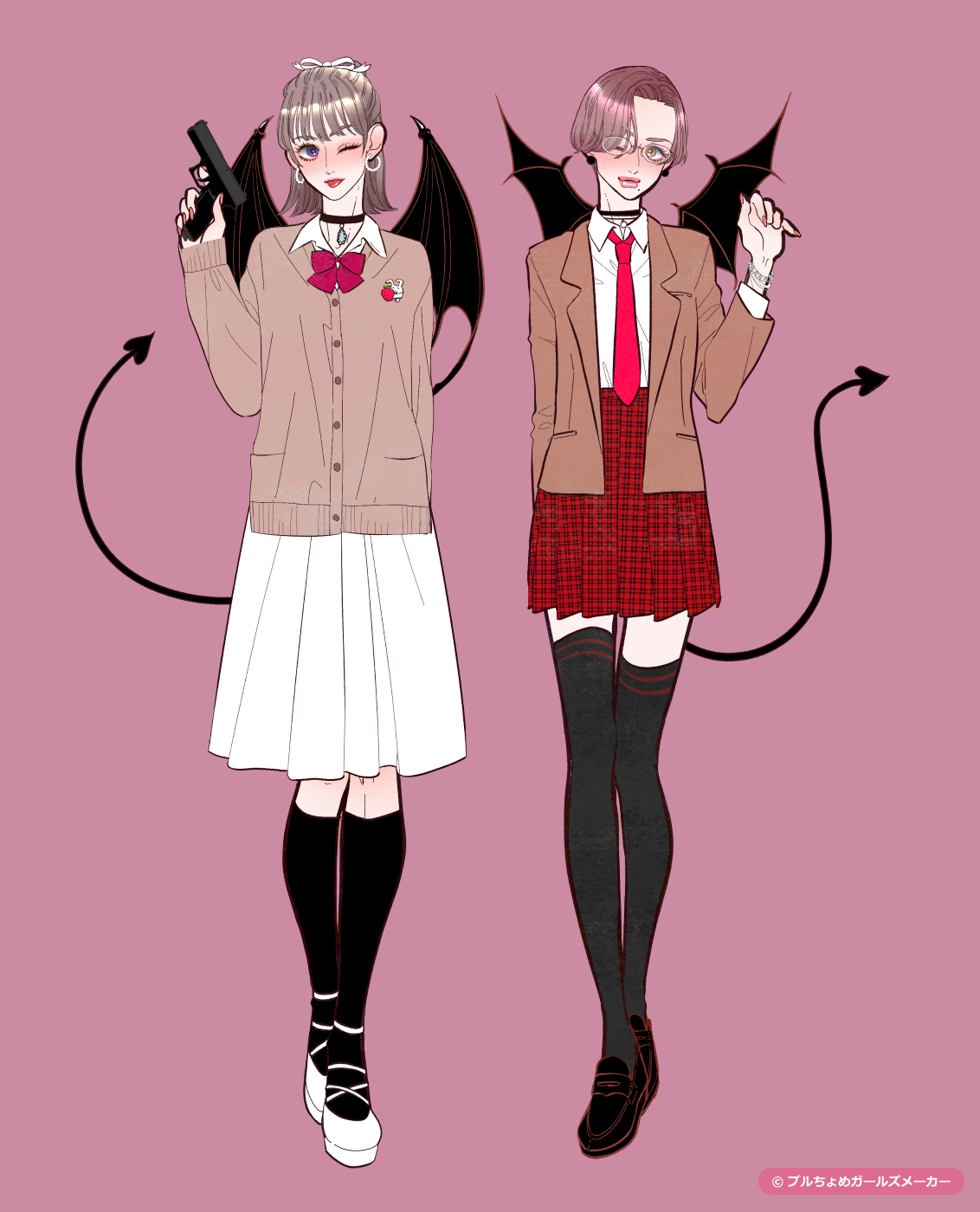 ガールズメーカーで作られた女の子4