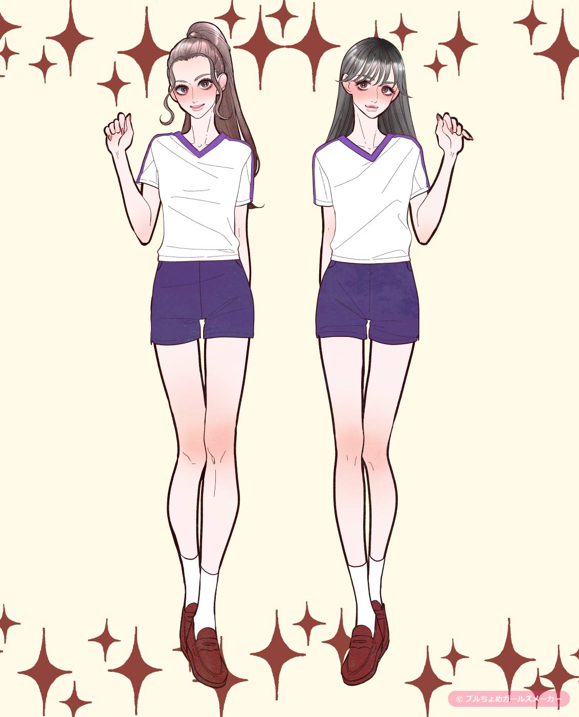 ガールズメーカーで作られた女の子3