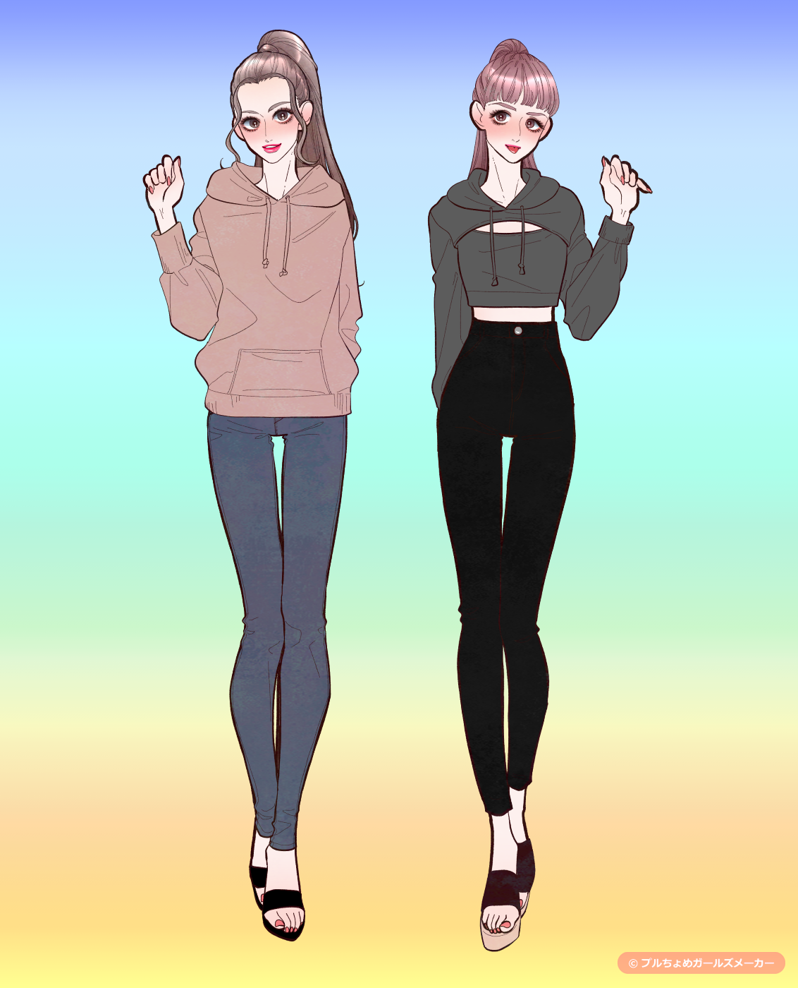 ガールズメーカーで作られた女の子24