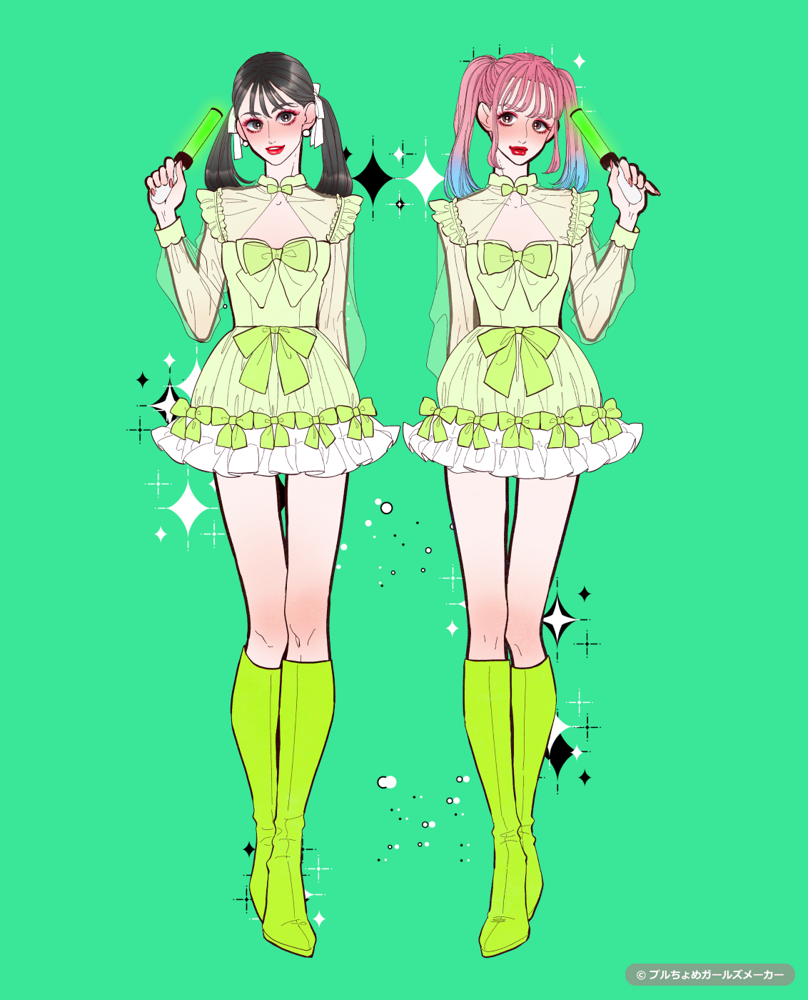 ガールズメーカーで作られた女の子3