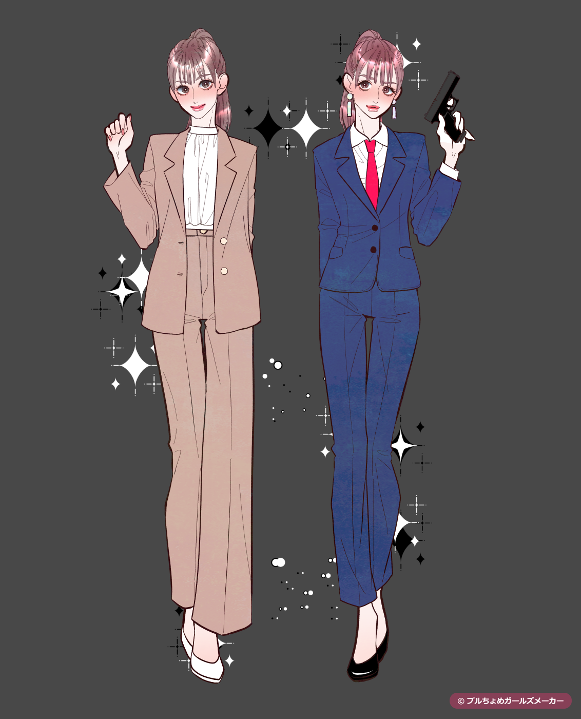 ガールズメーカーで作られた女の子3