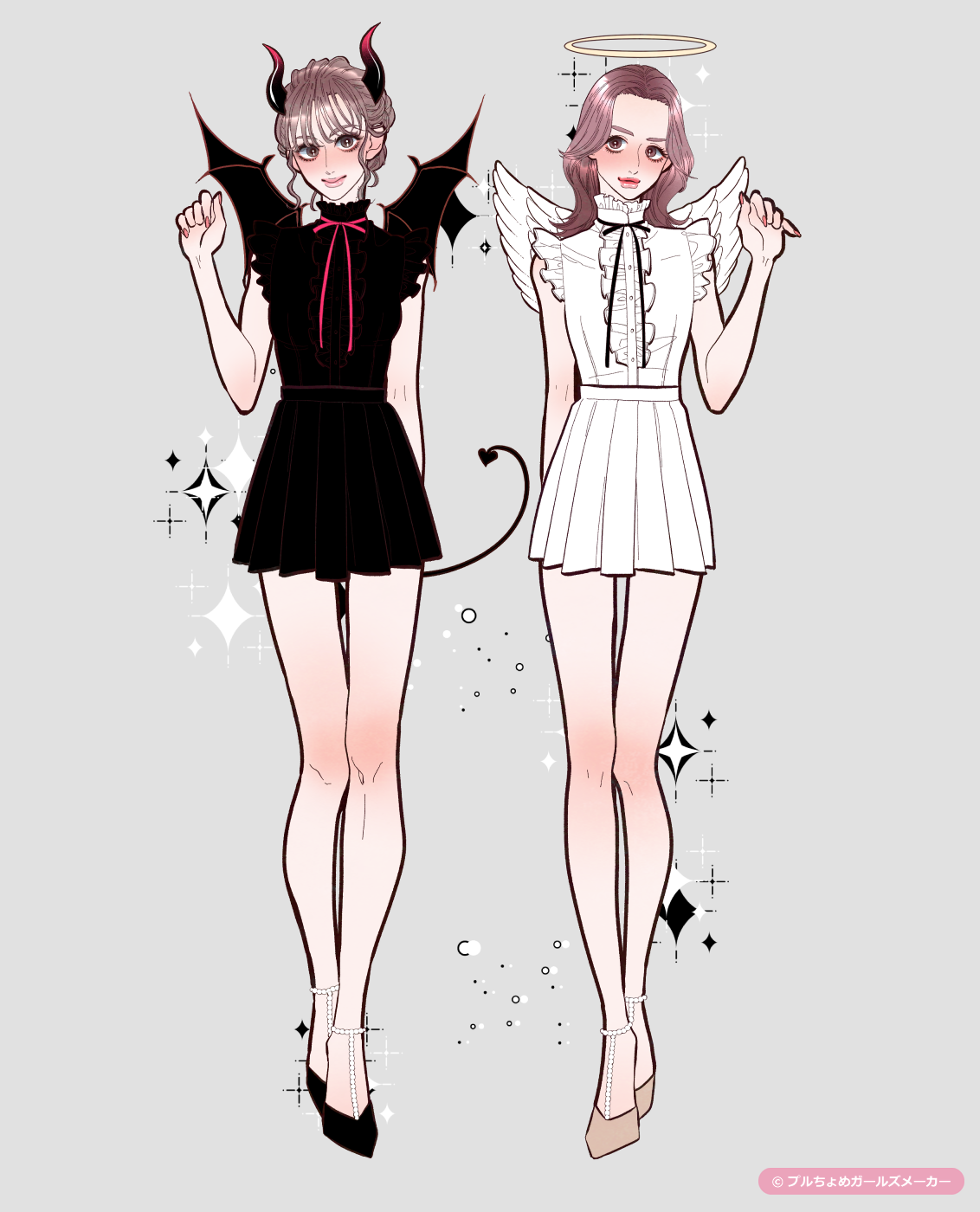 ガールズメーカーで作られた女の子1