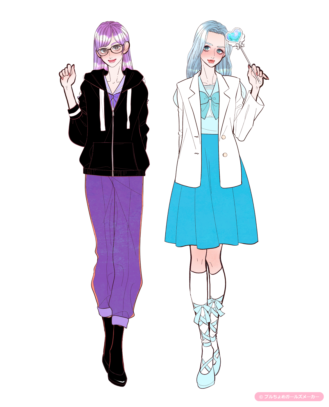 ガールズメーカーで作られた女の子2