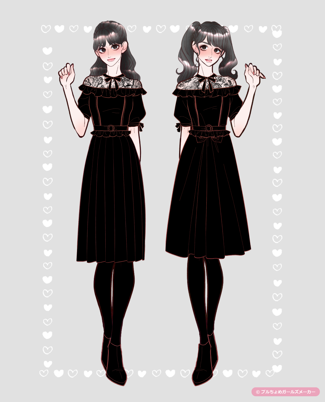 ガールズメーカーで作られた女の子2