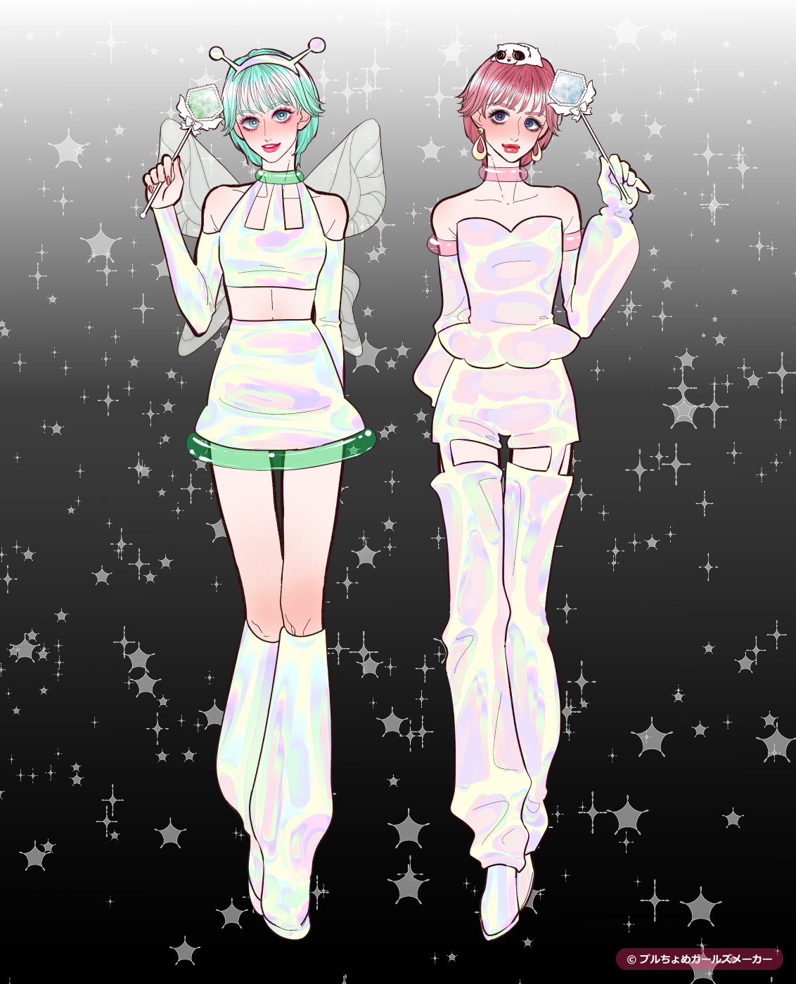 ガールズメーカーで作られた女の子2