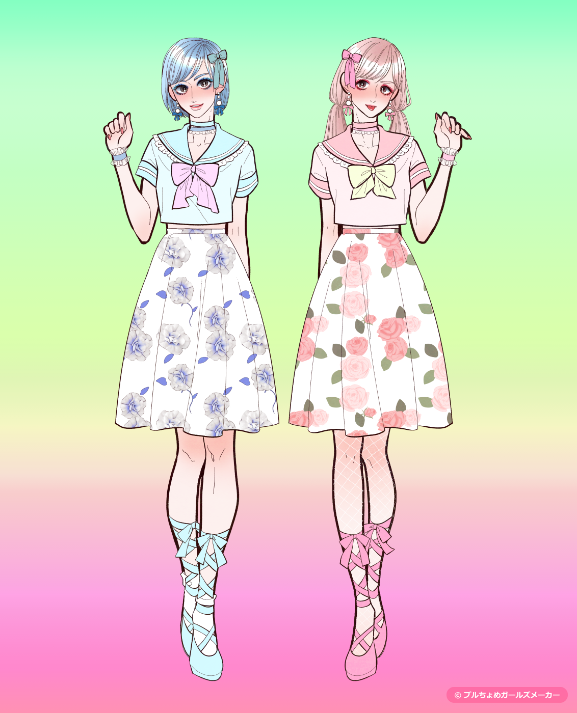 ガールズメーカーで作られた女の子4