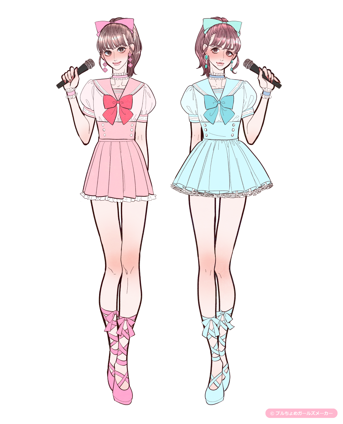 ガールズメーカーで作られた女の子4