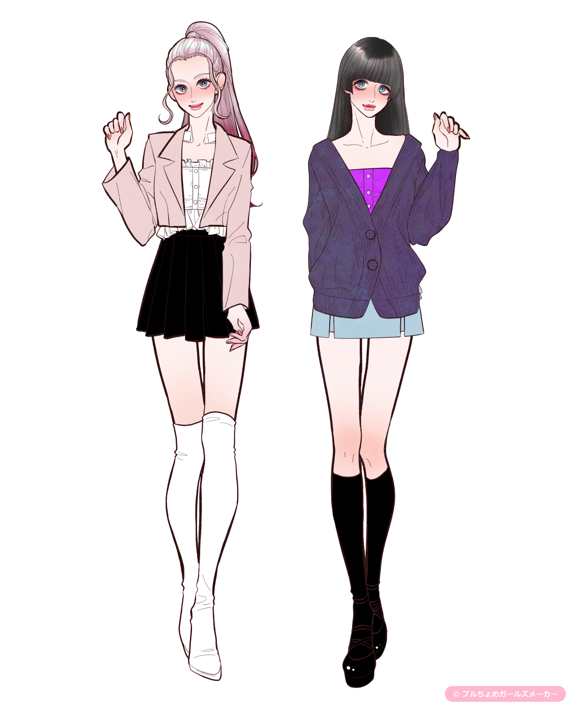 ガールズメーカーで作られた女の子2