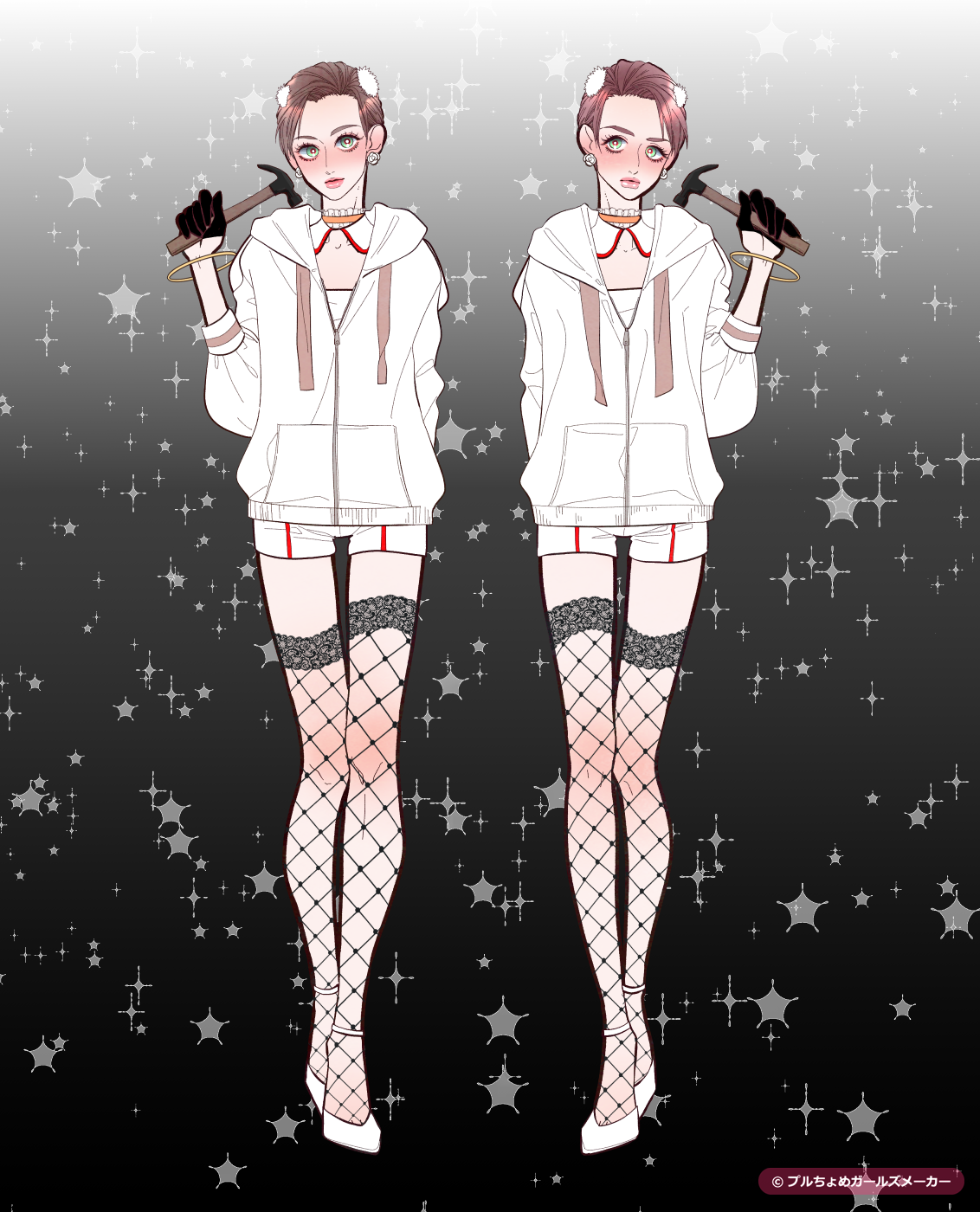ガールズメーカーで作られた女の子5