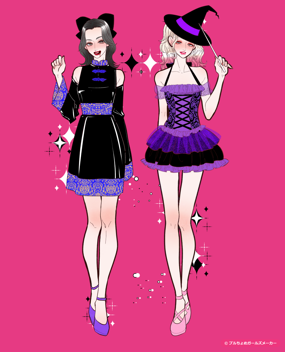 ガールズメーカーで作られた女の子2
