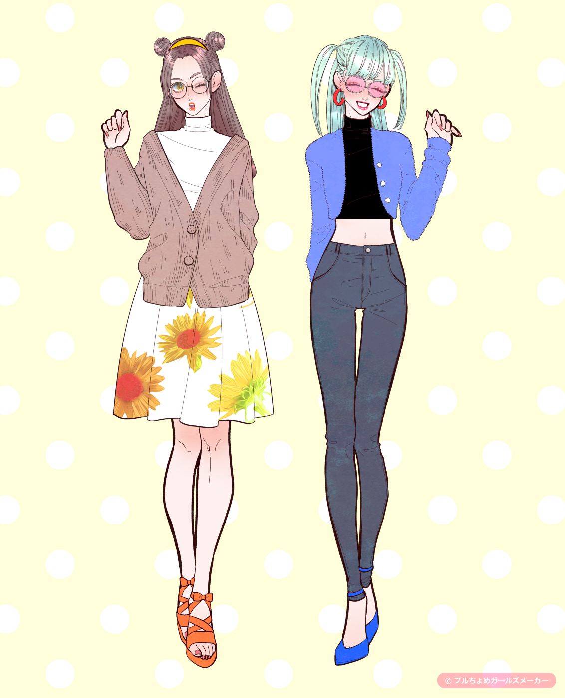 ガールズメーカーで作られた女の子3
