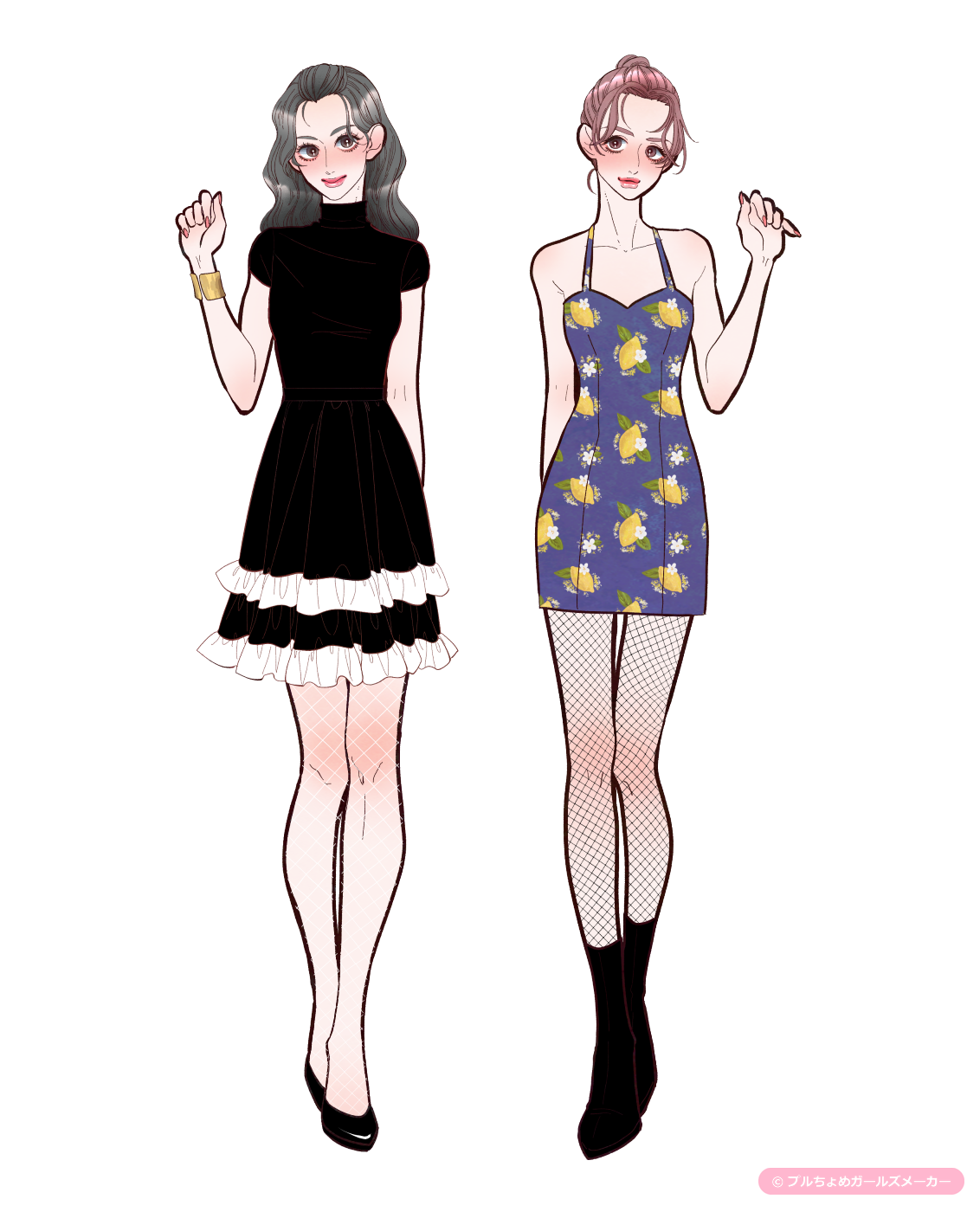 ガールズメーカーで作られた女の子2