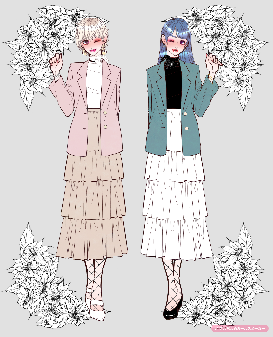 ガールズメーカーで作られた女の子2