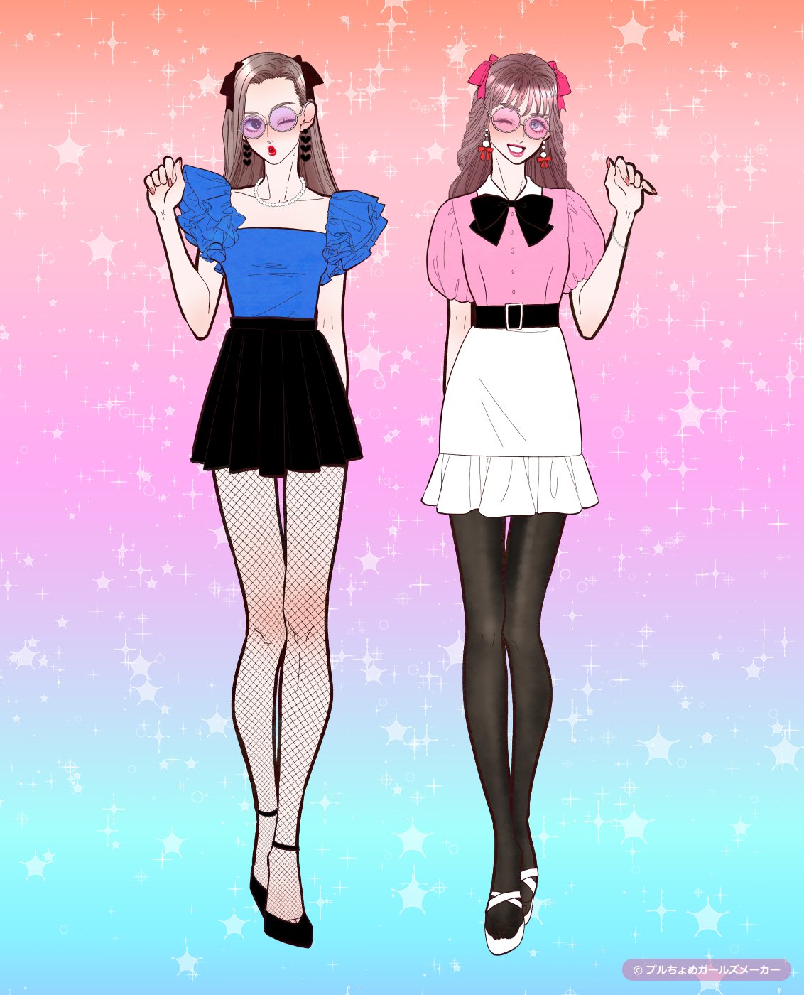 ガールズメーカーで作られた女の子4