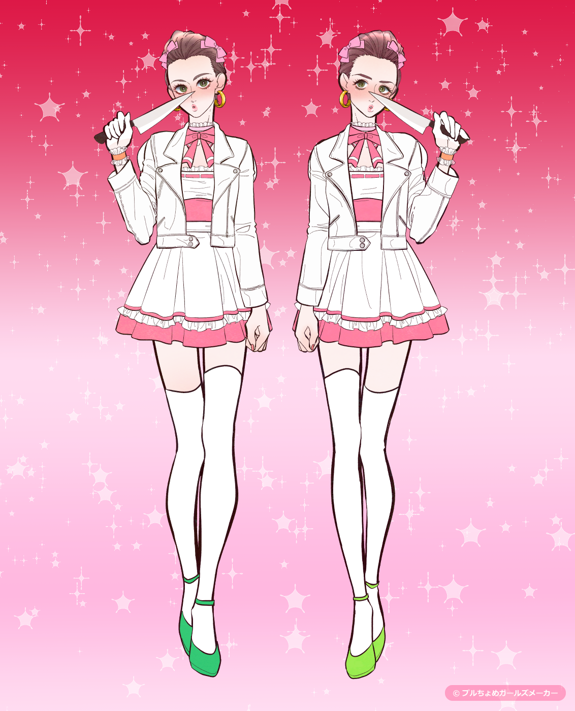ガールズメーカーで作られた女の子6