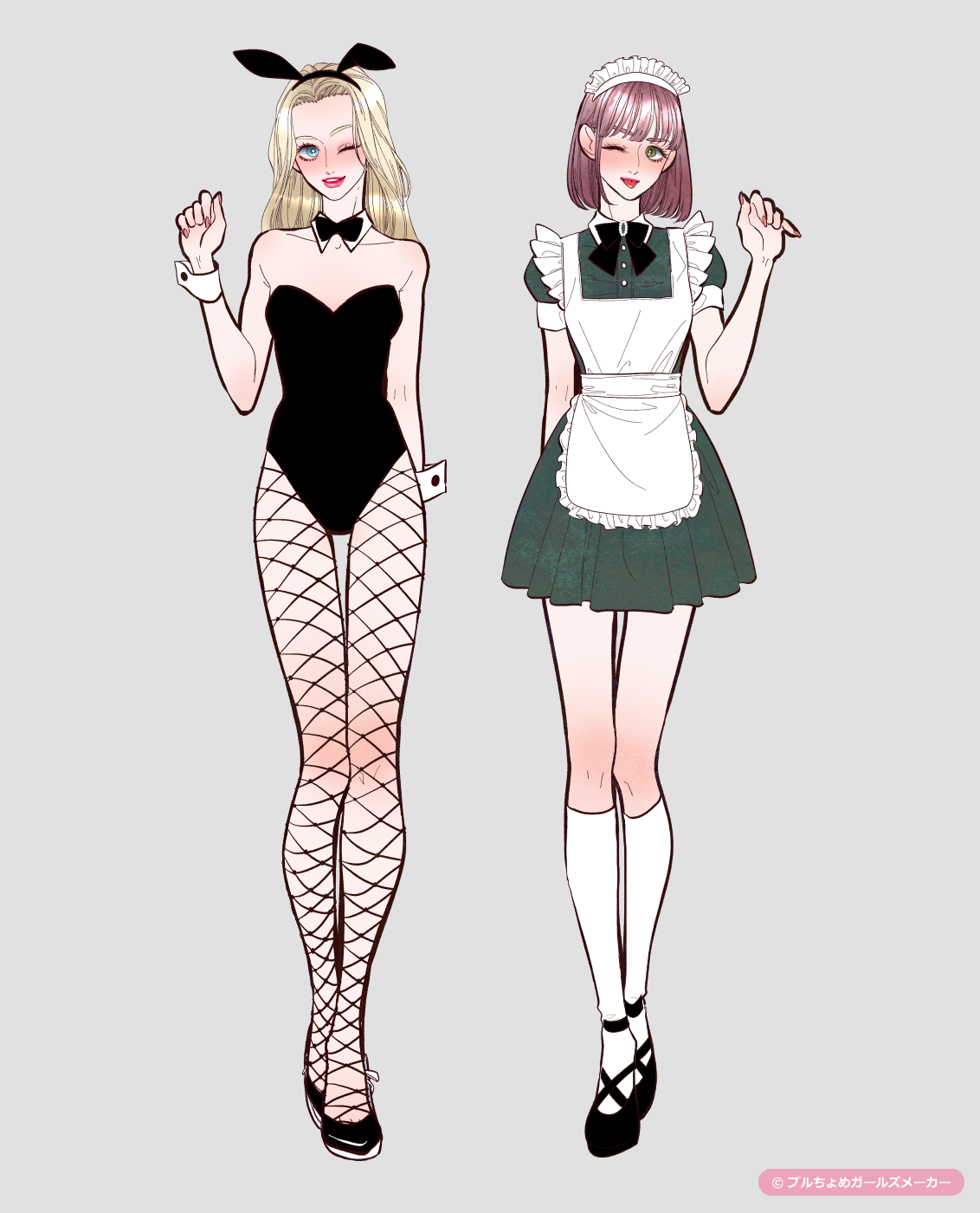 ガールズメーカーで作られた女の子2