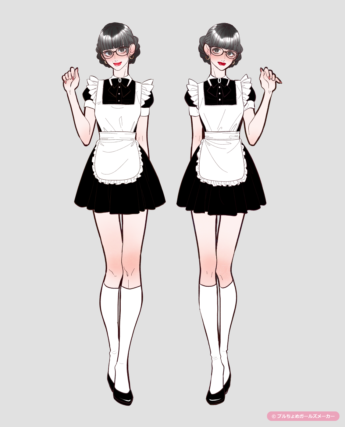 ガールズメーカーで作られた女の子2