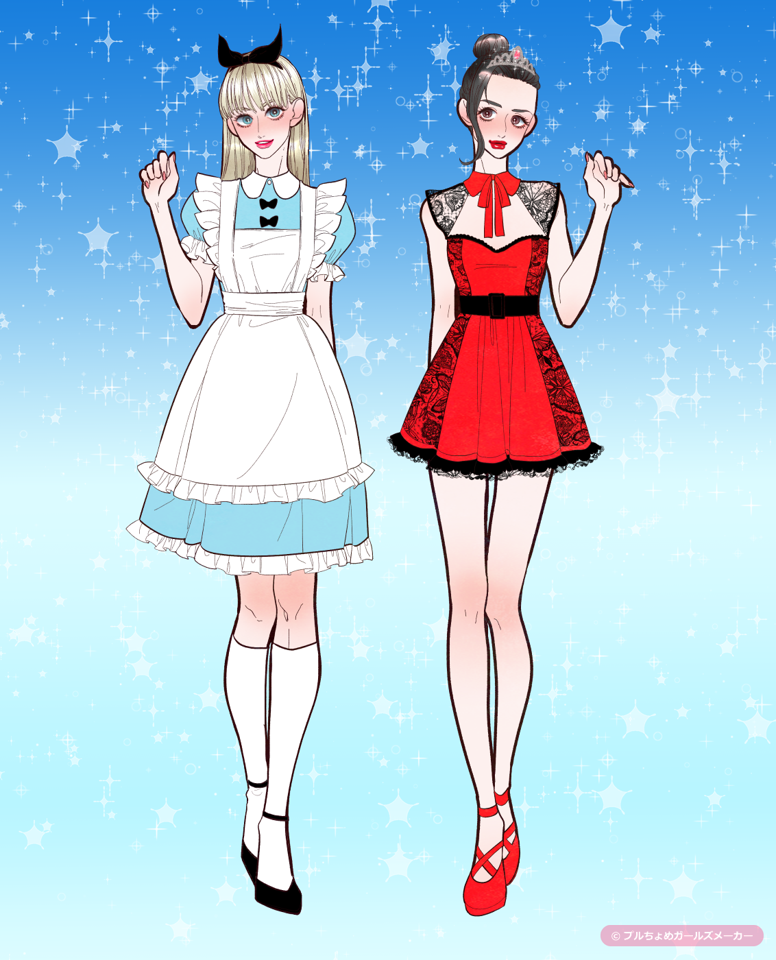 ガールズメーカーで作られた女の子4