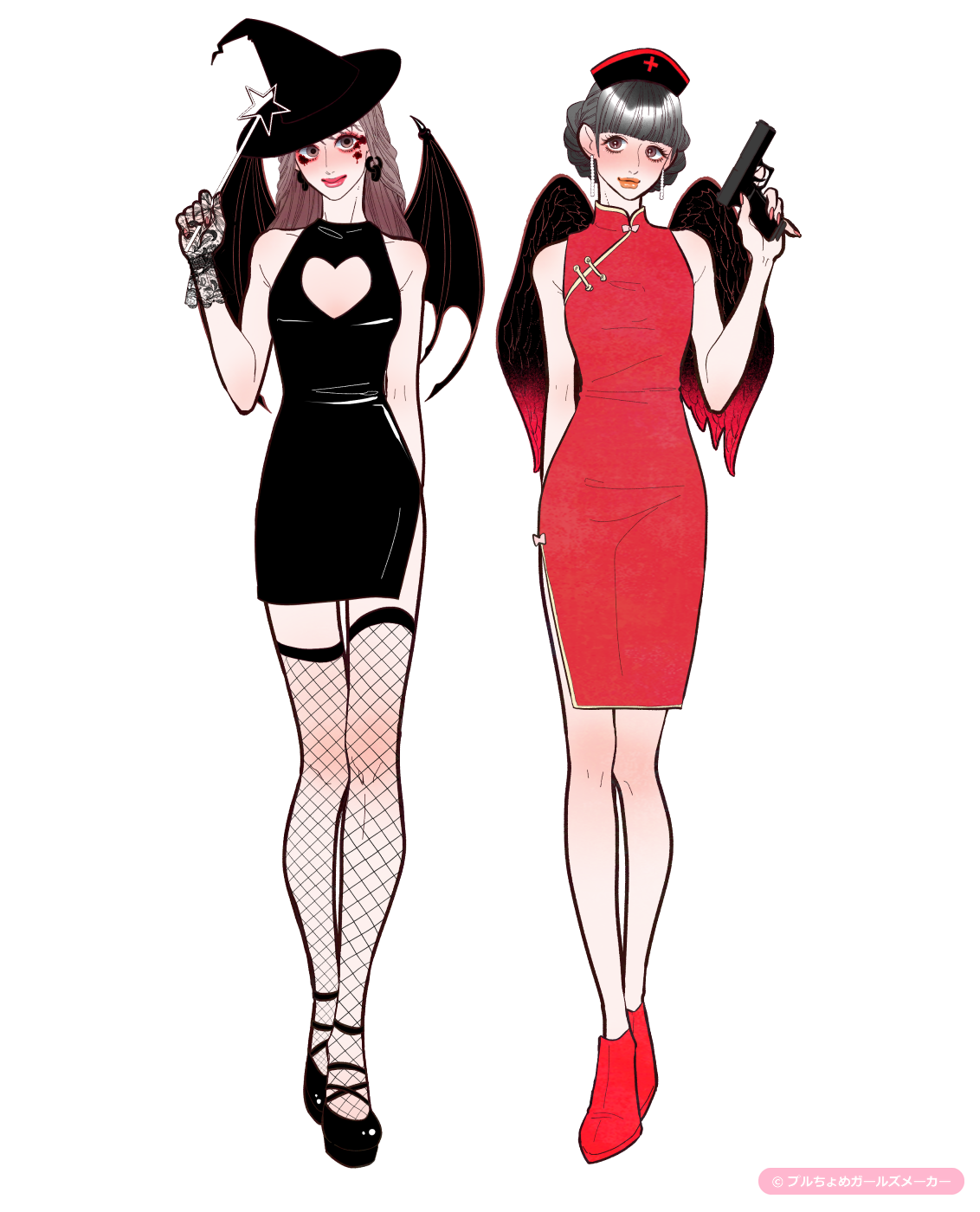 ガールズメーカーで作られた女の子1