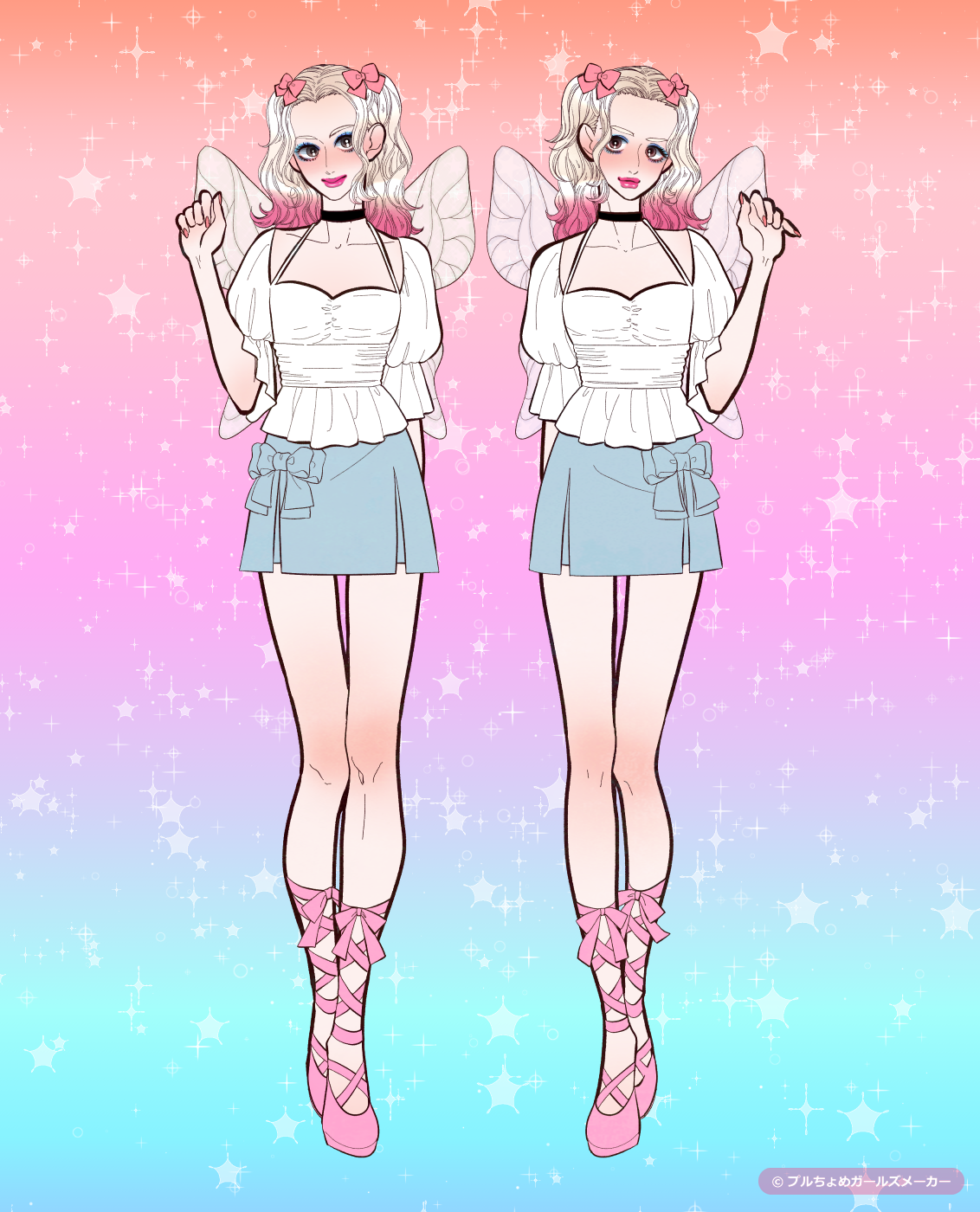 ガールズメーカーで作られた女の子2