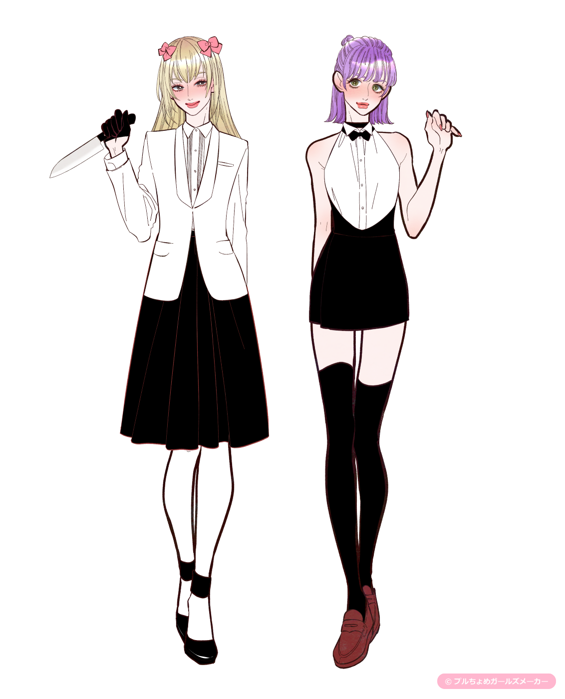 ガールズメーカーで作られた女の子1