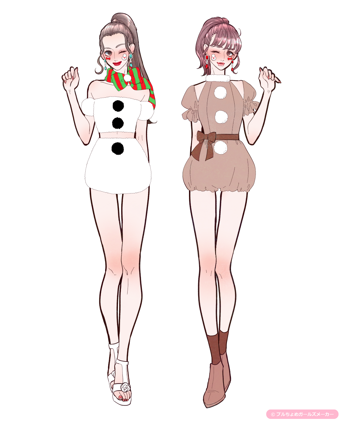 ガールズメーカーで作られた女の子3
