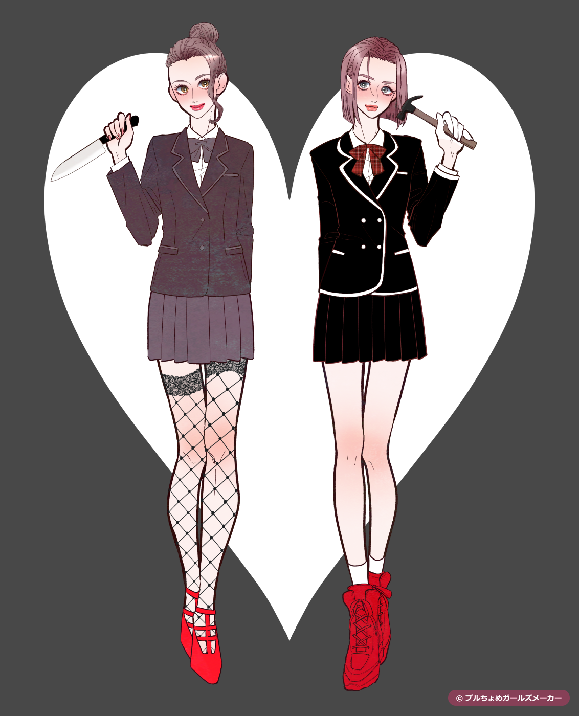 ガールズメーカーで作られた女の子3