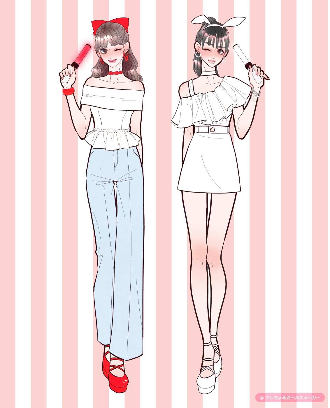 ガールズメーカーで作られた女の子2