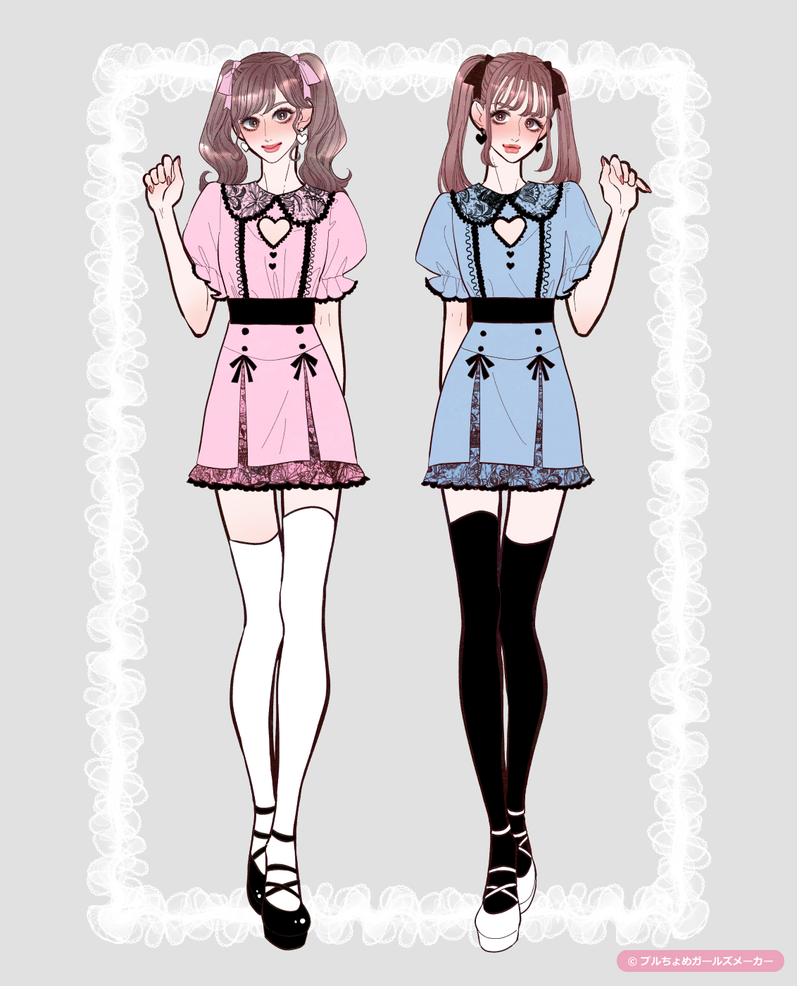ガールズメーカーで作られた女の子3