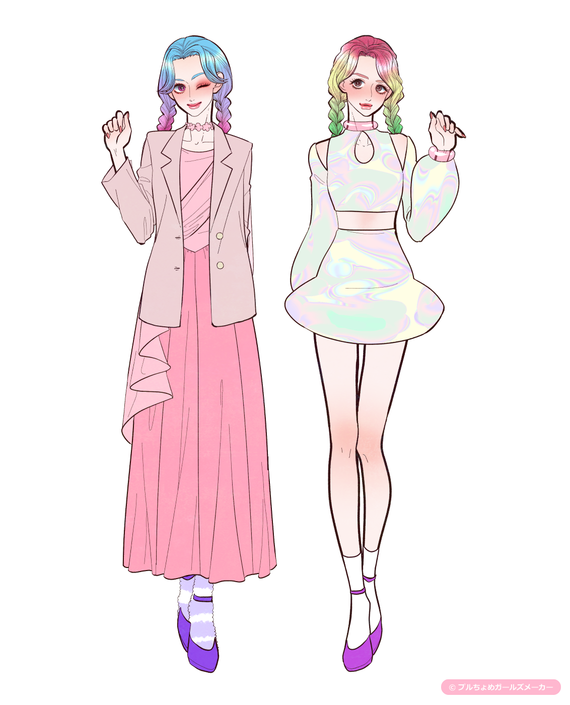 ガールズメーカーで作られた女の子5