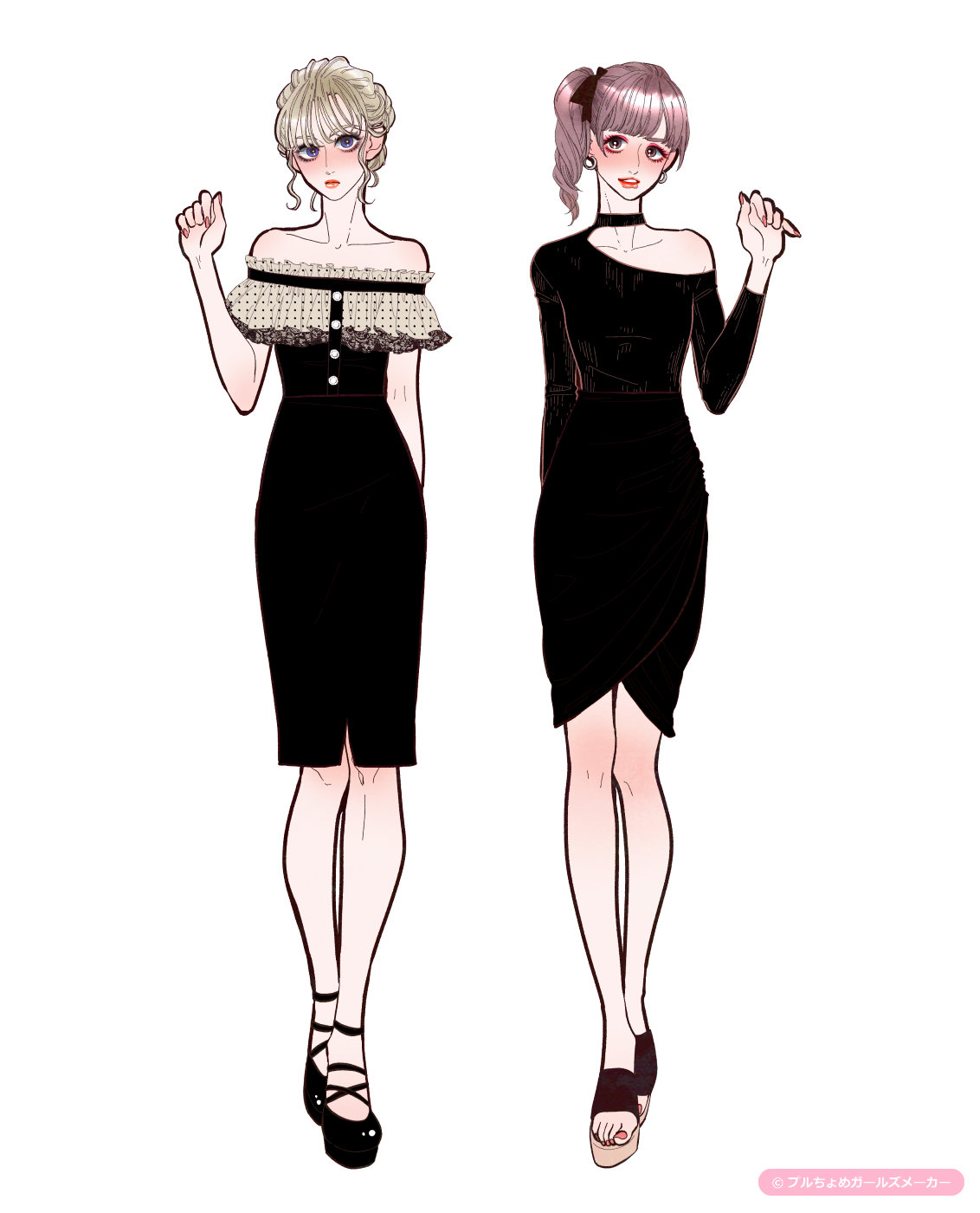 ガールズメーカーで作られた女の子2
