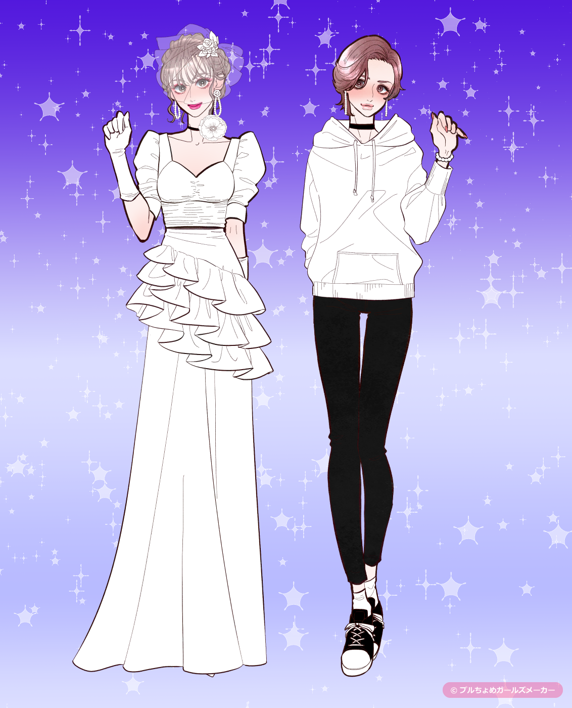 ガールズメーカーで作られた女の子3