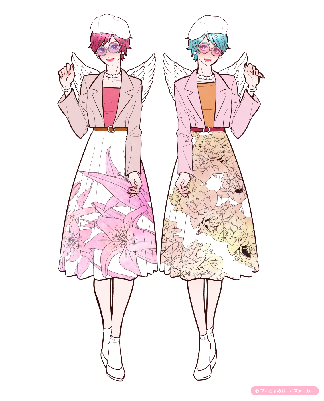 ガールズメーカーで作られた女の子1
