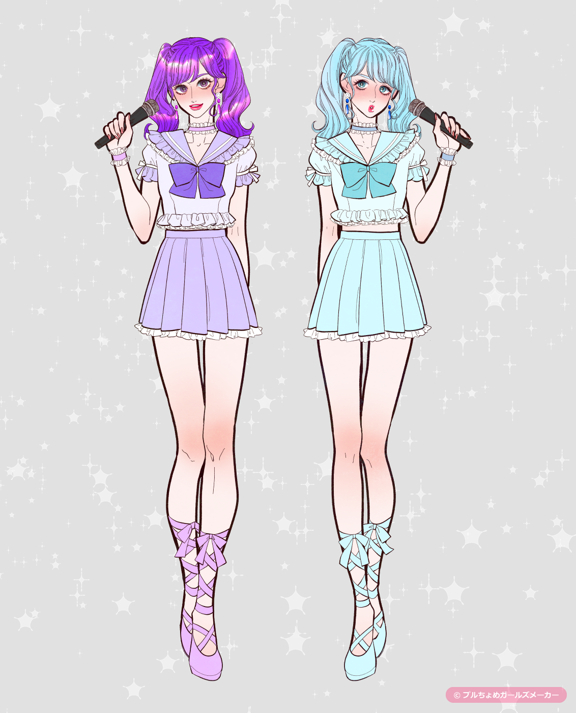 ガールズメーカーで作られた女の子14