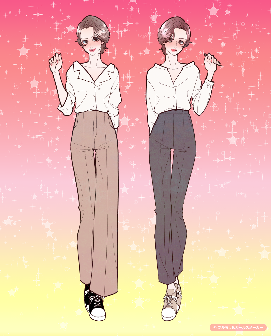 ガールズメーカーで作られた女の子8