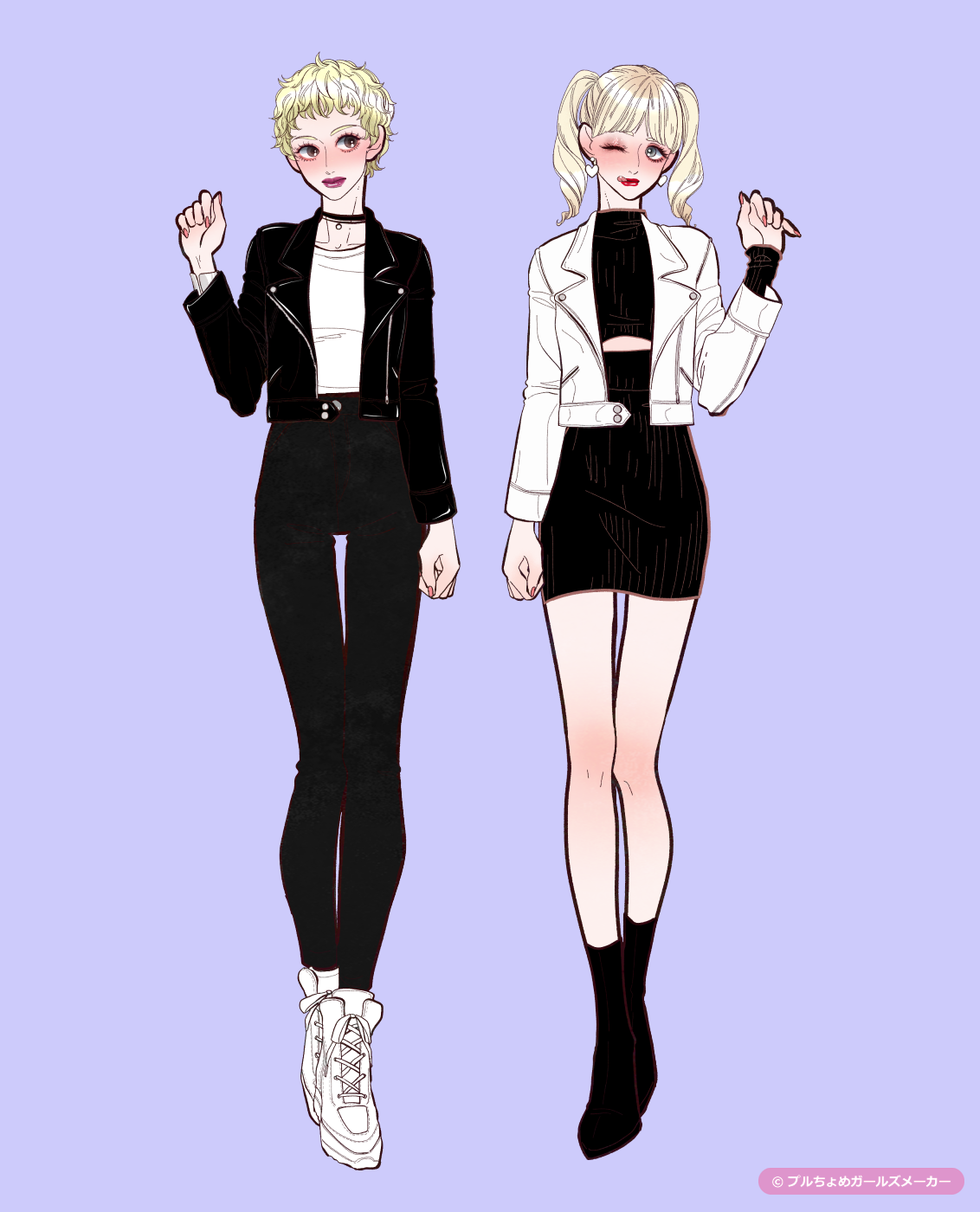 ガールズメーカーで作られた女の子1