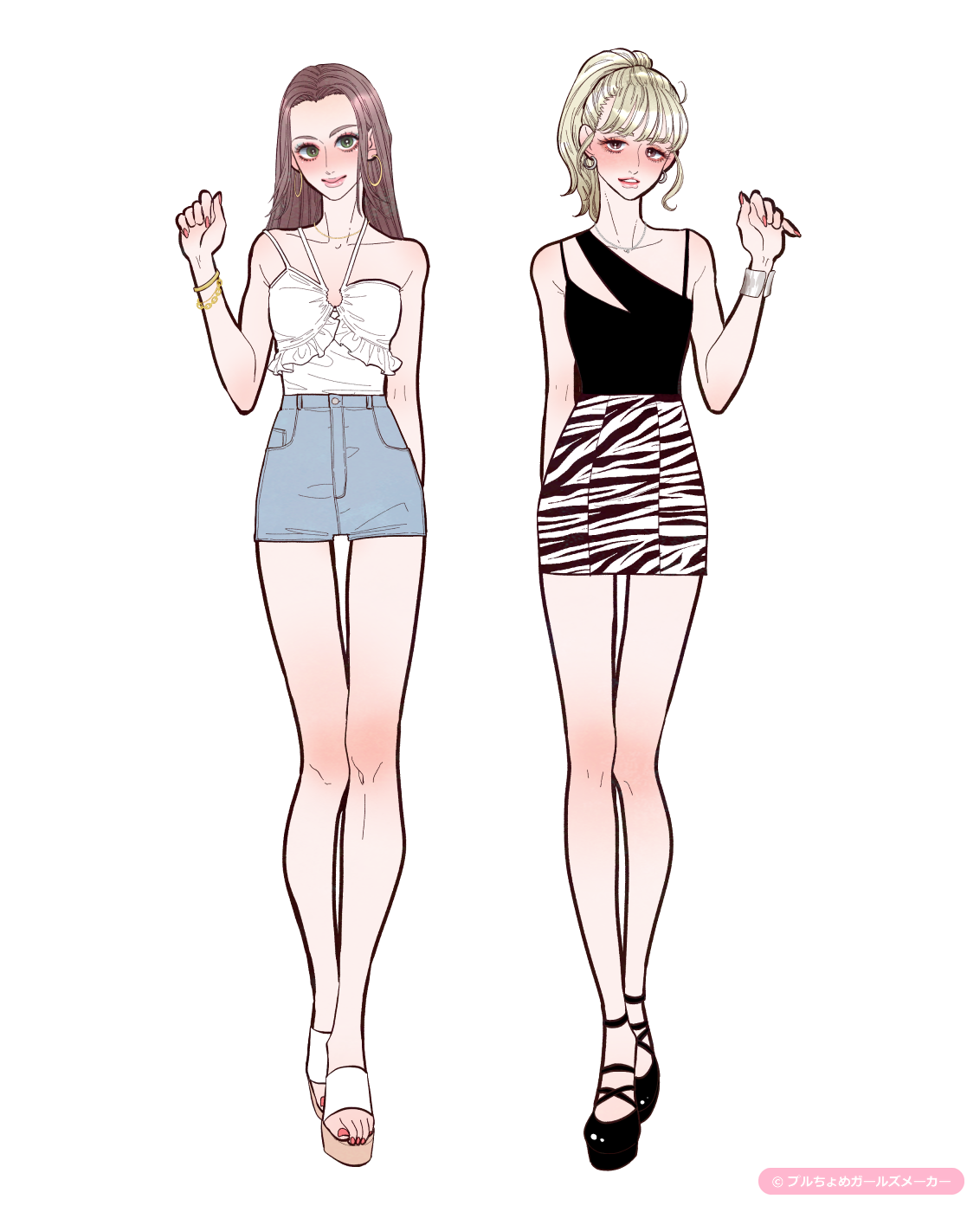 ガールズメーカーで作られた女の子6
