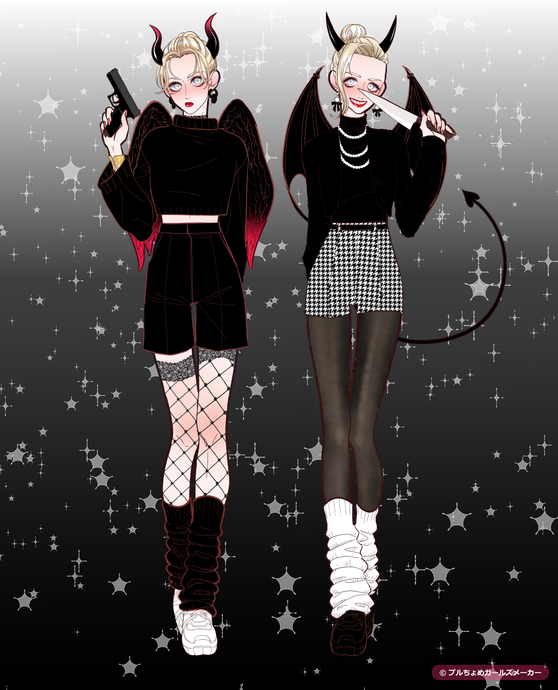 ガールズメーカーで作られた女の子5