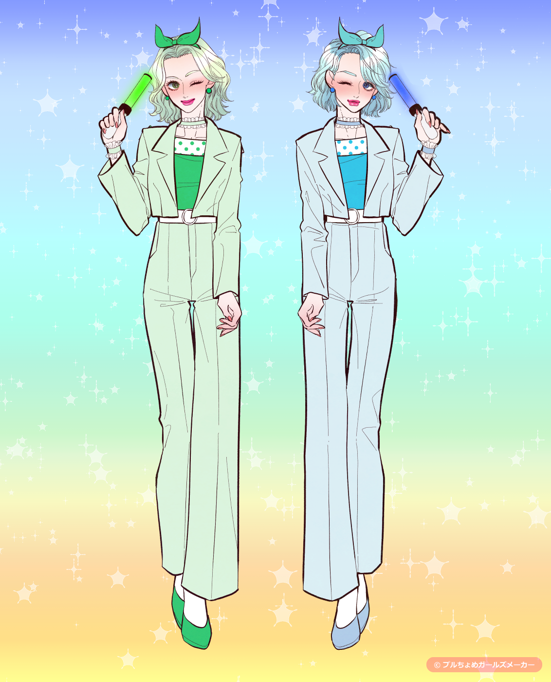 ガールズメーカーで作られた女の子8