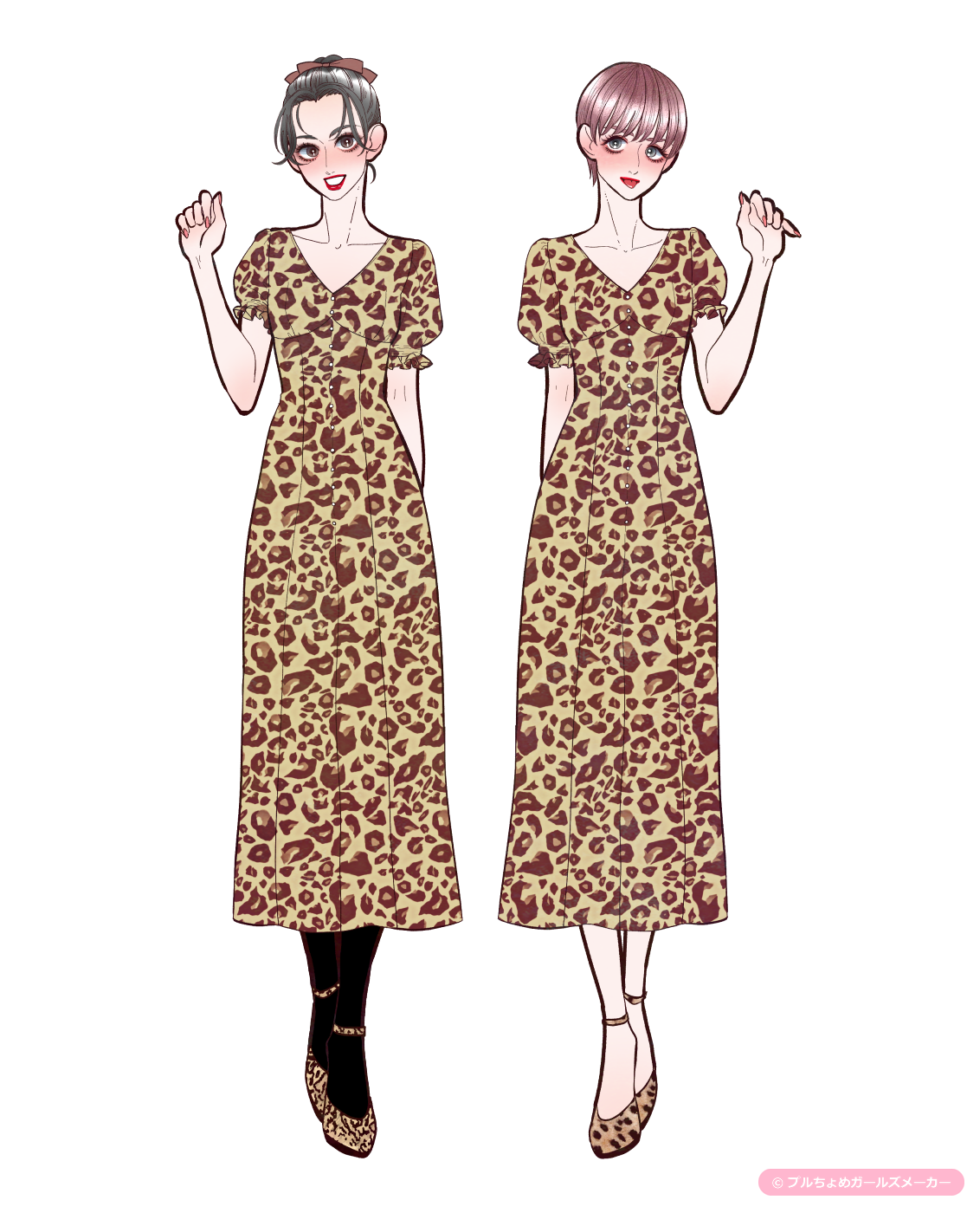 ガールズメーカーで作られた女の子1