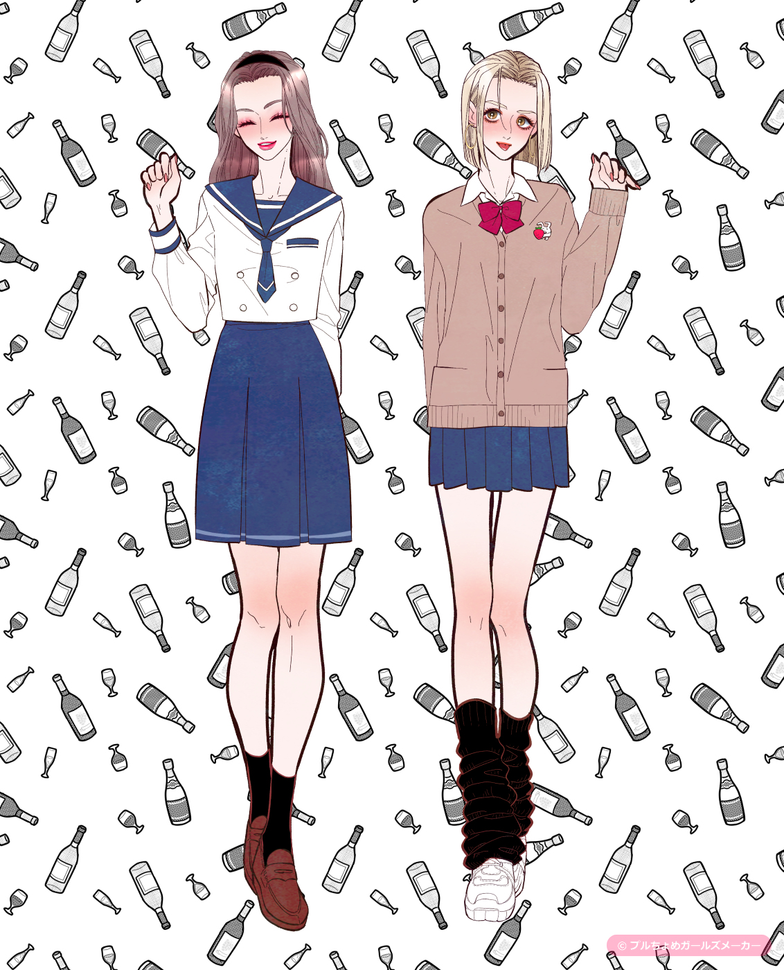 ガールズメーカーで作られた女の子4