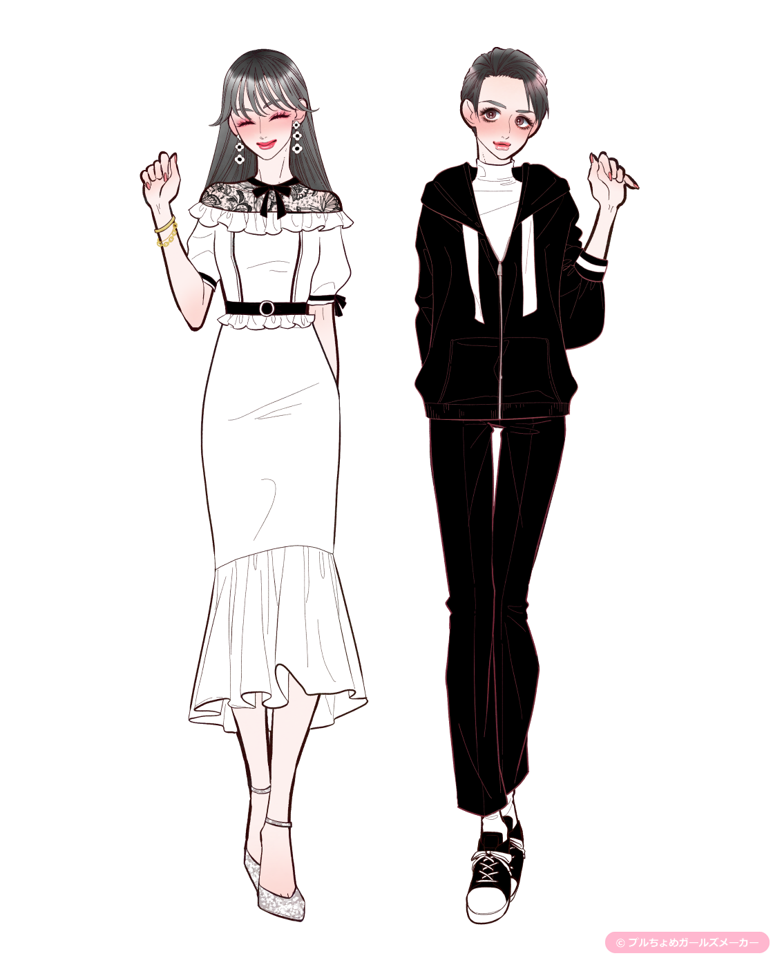 ガールズメーカーで作られた女の子3