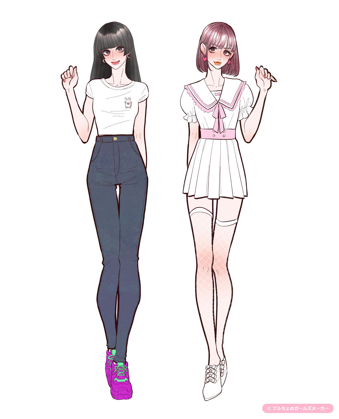 ガールズメーカーで作られた女の子6